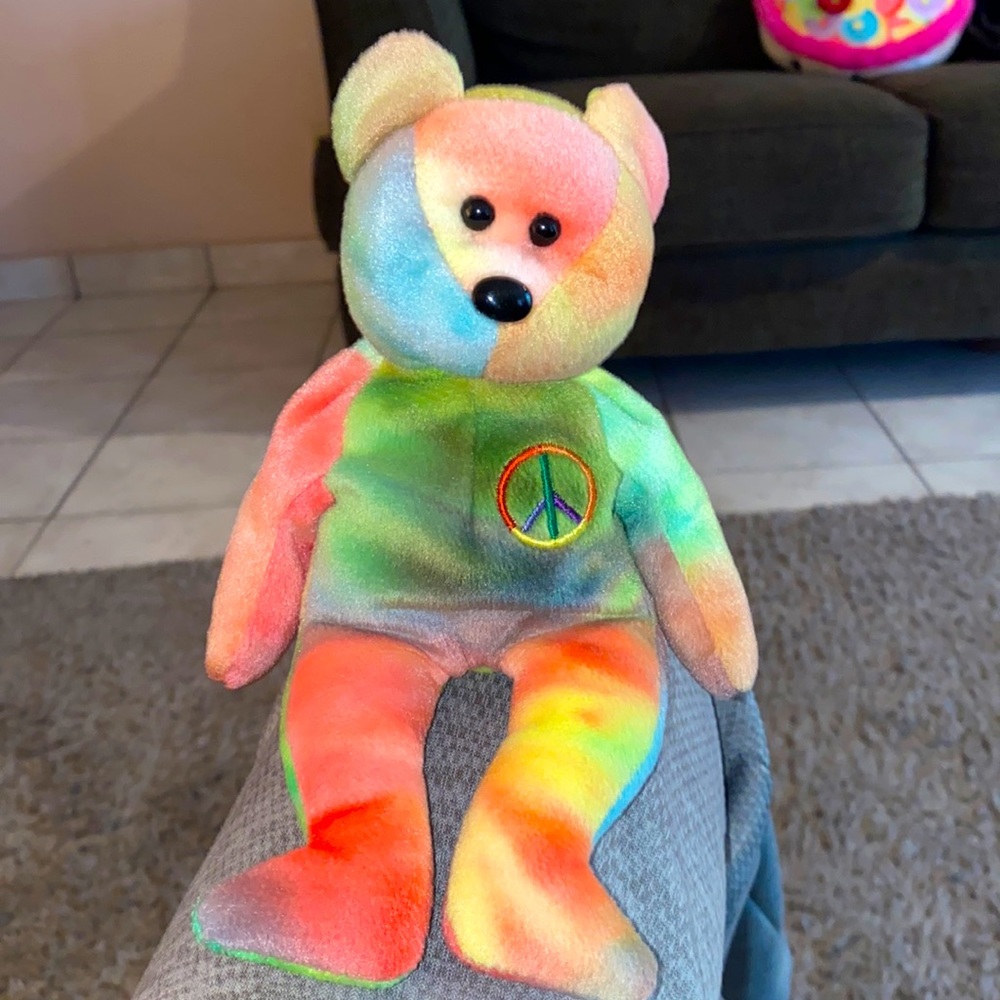 Peace beanie baby rare 1996